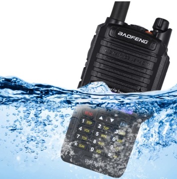 Wodoszczelna krótkofalówka BAOFENG UV9R VHF/UHF 8W