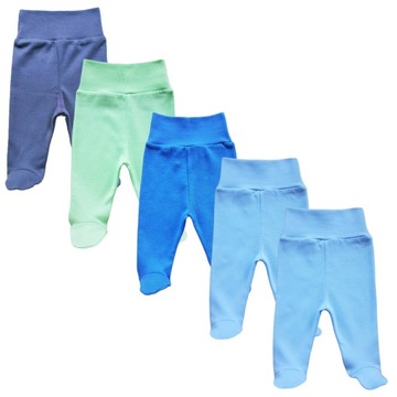 PÓŁŚPIOCHY BEZUCISKOWE PÓŁŚPIOSZKI komplet 5 par rozmiar 62