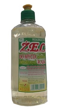 ŻEL BHP DO SILNIE ZABRUDZONYCH RĄK 500ML