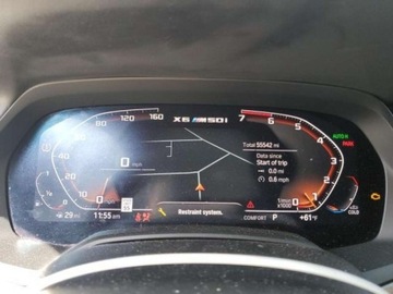 BMW X6 G06 2020 BMW X6 2020, 4.4L, 4x4, M50i, od ubezpieczalni 4.4 Benzyna 523KM, zdjęcie 9