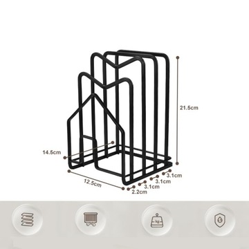 ОРГАНАЙЗЕР ПОДСТАВКА ДЕРЖАТЕЛЬ ДЛЯ ДОСКИ КРЫШКИ ТАРЕЛКИ КНИГИ МЕТАЛЛ