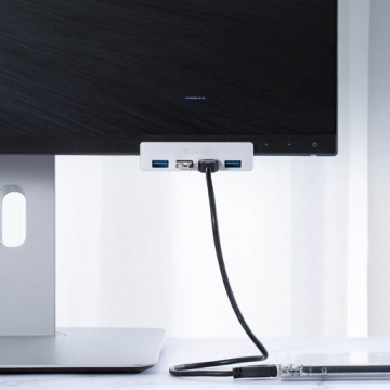 Настольный концентратор USB 3.0 x 4 с пассивным держателем ORICO