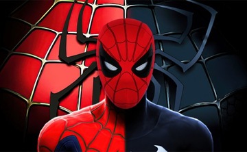 Maska pająka-MASKA SPIDERMAN PAJĄK PRZEBRANIE-Nowa rozgrywka-w mgnieniu oka