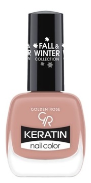 Lakier do paznokci trwały Golden Rose Keratin 202