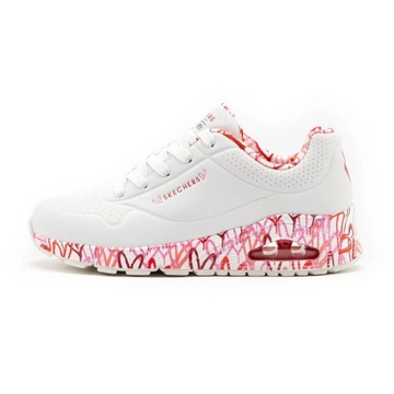 Buty sneakersy Skechers Uno Spread AIR Love WYGODNE SPORTOWE 155506-WRPK