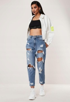 SPODNIE DAMSKIE JEANSOWE MISSGUIDED 40