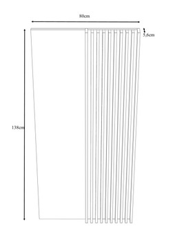 ПОЛОСЫ НА НАСТЕННОЙ ДОСКЕ 80Х138 СТЕНА ДЛЯ ТЕЛЕВИЗОРА ДУБ ЛАНСЕЛОТ + ДУБ ЛАНСЕЛОТ