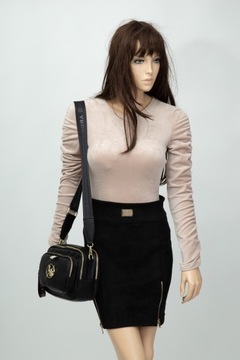 СУМКА LAURA BIAGGI MESSAGE, РЕМЕНЬ С ЛОГОТИПОМ, БЕЛЫЙ