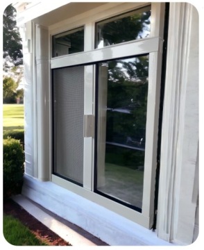 МОСКИТНАЯ СЕТКА ДЛЯ РОЛИКОВОЙ ДВЕРИ 100x210