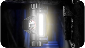 СВЕТОДИОДНЫЕ ФАРЫ С МАГНИТОМ, МОЩНЫЙ COB 4В1