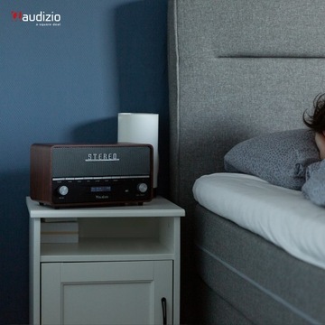 Ретро-радио для домашнего офиса FM DAB+ BT с аккумулятором 60 Вт