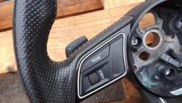 A4 B9 8W НАКЛАДКИ РУЛЕВОГО КОЛЕСА SLINE 8W0419091M A5 8W