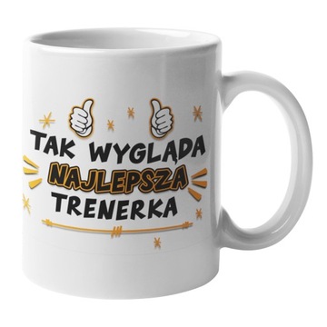 KUBEK PREZENT dla TRENERKI trenera niej TRENERKA