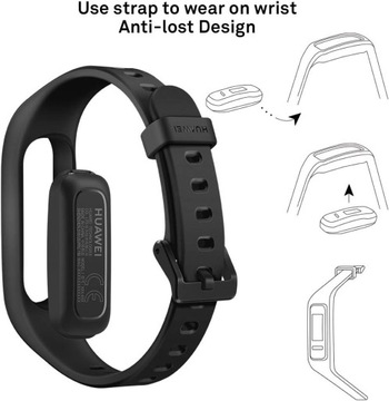 Смарт-браслет Huawei Band 3E AW70 Black — черный