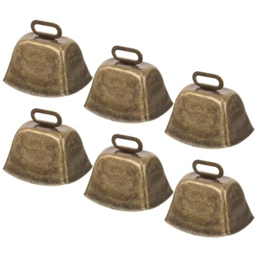 Старый металлический коровий колокольчик