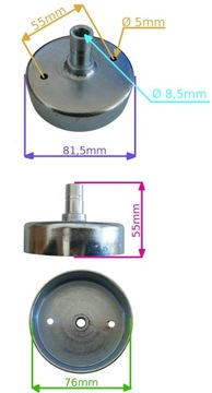 БАРАБАН СЦЕПЛЕНИЯ ДЛЯ STIGA SBK35 45 53 118802495/0