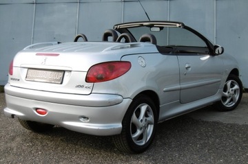 Peugeot 206 Cabrio 1.6 i 16V 109KM 2003 PEUGEOT 206 CC, zdjęcie 6