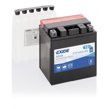 Akumulator motocyklowy Exide YTX14AH-BS 12Ah 210A