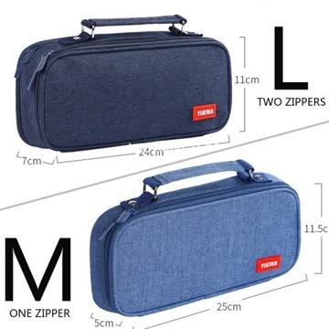 Складной большой школьный пенал, пенал большой емкости, канцелярские принадлежности