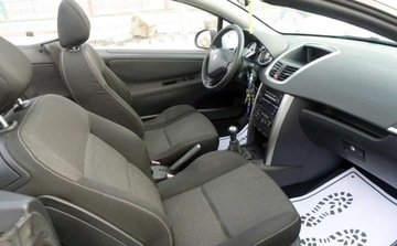 Peugeot 207 CC 1.6 VTi 120KM 2010 Peugeot 207 CC 1.6 120KM Kabriolet Zarejestrowany Klima Grzane fotele 1.6, zdjęcie 19