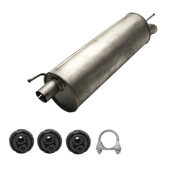 tłumik końcowy Nissan Cabstar 2.5 DXi 2007 - 2010