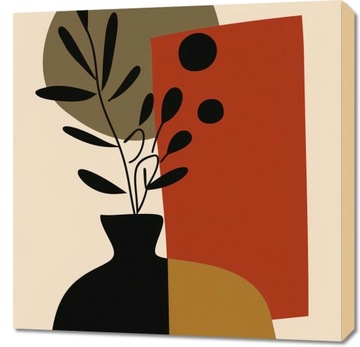 Obraz 70x70cm Dynamika Kompozycji