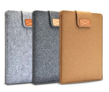Etui, torba na komputer, Tablet 15 cali - filcowy