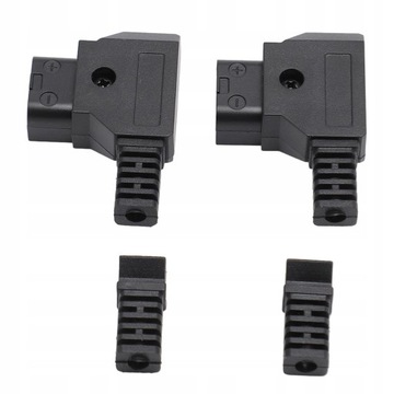 2 szt. Męskie złącze D Tap zestaw wtyczek do baterii V-mount V Lock RF