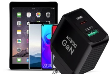 ПОРТАТИВНЫЙ ДИНАМИК С RGB-ПАНЕЛЬЮ + ЗАРЯДНОЕ УСТРОЙСТВО QC PD