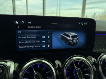 Mercedes GLB SUV 2.0 200d 150KM 2023 Mercedes-Benz GLB 200 d 8G-DCT Kamera 360 Hak Nawigacja LED Salon Pol, zdjęcie 34