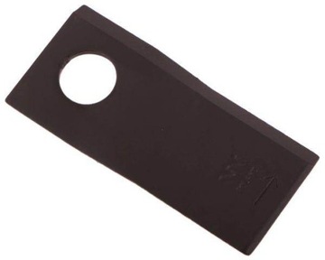 Nóż. nożyk kosiarka lewy 108x48x4mm otwór 21 zastosowanie 434971 Pottinger