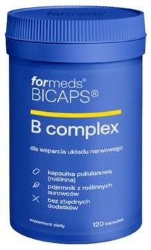 ForMeds BICAPS WITAMINA B COMPLEX 120 cap KOMPLEKS Niacyna Kwas pantotenowy