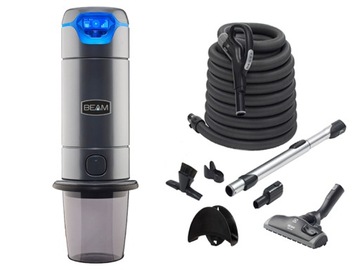 ODKURZACZ CENTRALNY BEAM 700 z zestawem 9m All in One - do 12 gniazd
