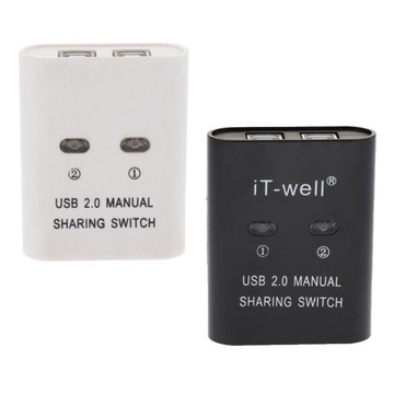 USB -переключатель коммутатора KVM Box Box Black