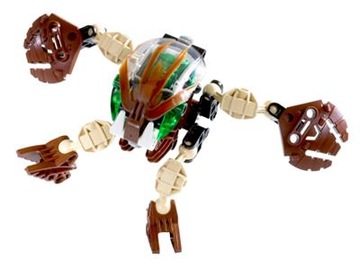 Klocki LEGO Bionicle 8560 Bohrok Pahrak używane Robot Zestaw Kompletny Kula