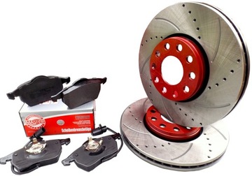 TARCZE KLOCKI PRZÓD Do AUDI A4 B5 95-01 Audi A6 C5 Passat 288mm Nawiercane