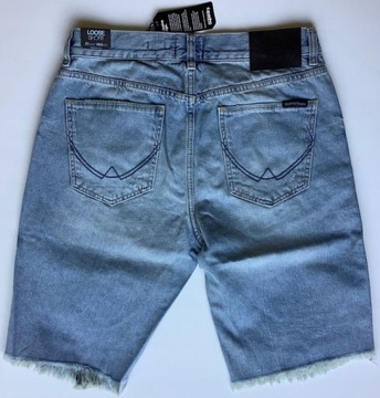 SUPERDRY spodenki szorty jeans 31