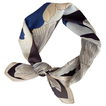 apaszka jedwab 100% GAWROSZKA BANDANA JEDWAB CHUSTA Fioletowy