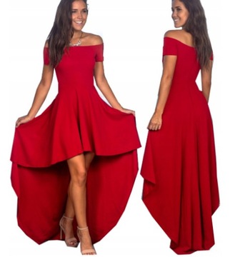 Wieczorowe czerwone sukienki Czerwone sukienki