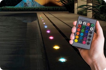 ГАЛОГЕННАЯ ЛАМПА ПОДЪЕЗДА RGB+ПИЛОТ x4