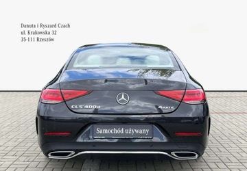 Mercedes CLS C257 Coupe 2.9 400d 340KM 2018 Mercedes-Benz CLS 400d 4MATIC AMG Line Salon Polska Swietna specyfikacj, zdjęcie 3