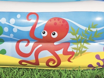 ДЕТСКИЙ БАССЕЙН НАДУВНОЙ БАССЕЙН С ВЕРХНИКОМ BESTWAY SOFT BOOTOM 140СМ 2В1