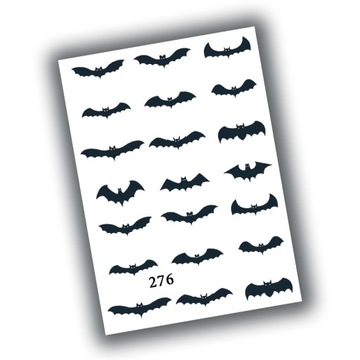 NAKLEJKI HALLOWEEN DLA DZIECI 7,5X10,5 N276