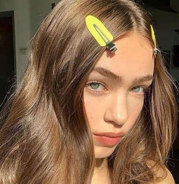 Набор из 4 зажимов для макияжа для волос, не требующих давления.