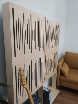 Мобильная рассеивающая панель акустический поглотитель 170см