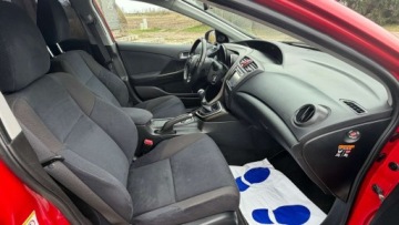 Honda Civic IX 2013 Honda Civic Rtay 1.6 d 120 KM Kamera Tyl Klimatronic Navigacja Zarej w PL, zdjęcie 16