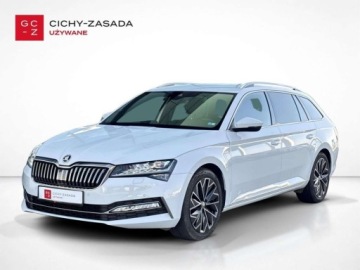 Skoda Superb III Kombi Facelifting 2.0 TSI 190KM 2023 Skoda Superb SalonPL 2.0TSI 190KM DSG COMBI LK Kessy ACC Podg.szyba Canton