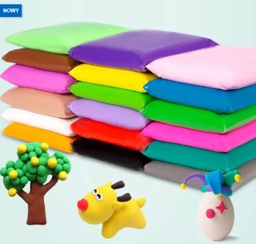 ПЕННЫЙ Пластилин КОНДИТЕРСКАЯ ГЛИНА XXXL 45 шт.