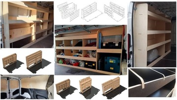 Regał do Partner Combo Berlingo