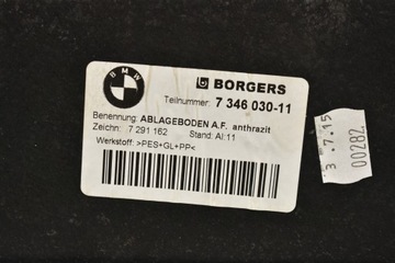 POLIČKA KUFRU ZADNÍ REPRODUKTORY 7346030 BMW F22 F87